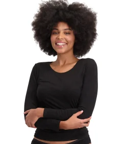 Lange mouw LARA Set van 2 DAMES Onderhemden