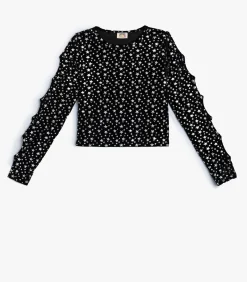 Outlet Lange mouw Ronde kraag Blouse Kinderen Blouses & Tunieken