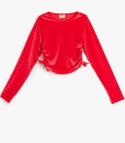 Lange mouw Ronde kraag Blouse Kinderen Blouses & Tunieken