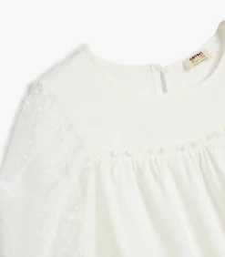 Kinderen Koton Lange mouw Ronde kraag Blouse