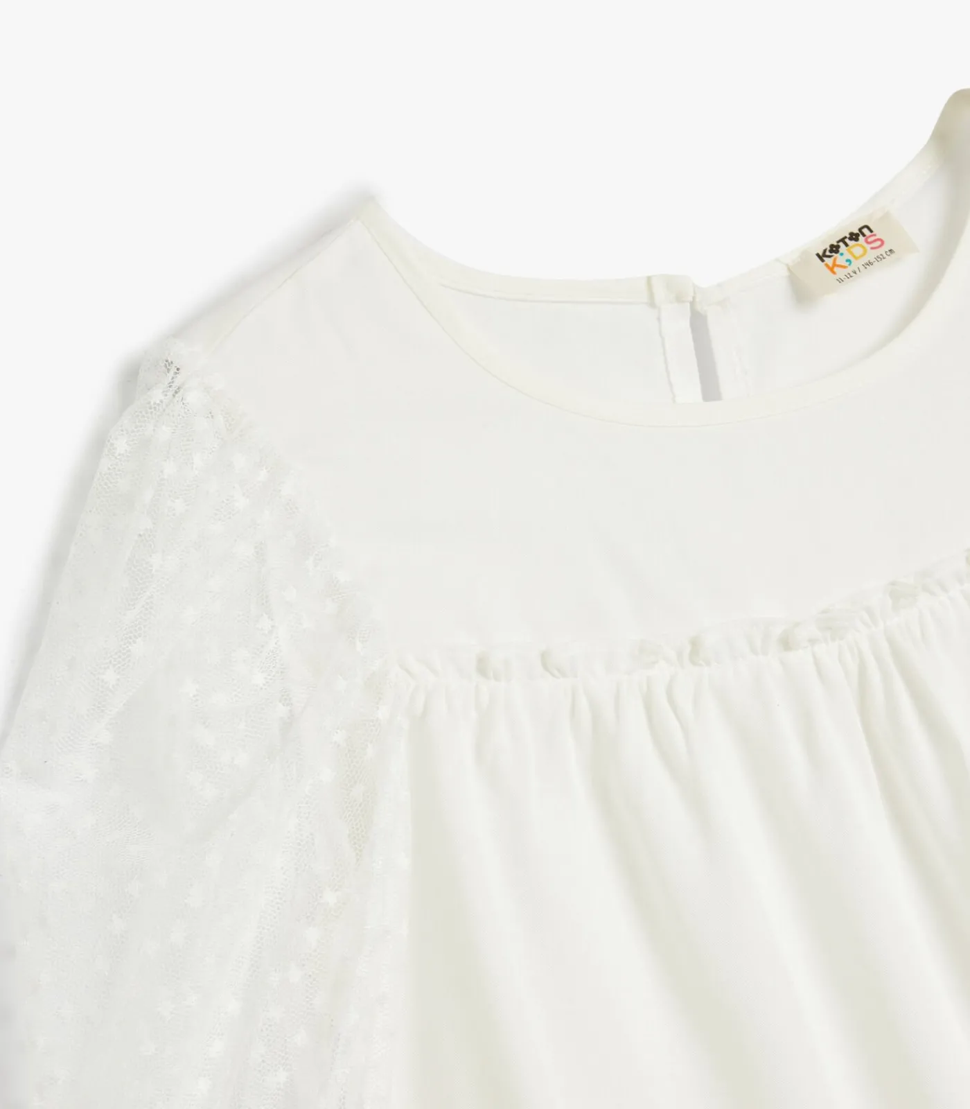 Kinderen Koton Lange mouw Ronde kraag Blouse