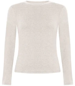 New Lange mouwen shirt van zachte katoen DAMES Nachtmode