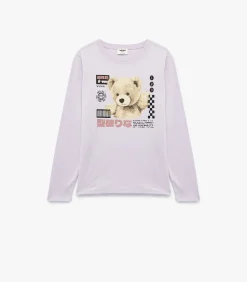 Kinderen Koton Lange Mouwen T-shirt Katoen Beertjesprint