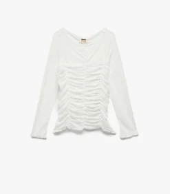 Kinderen Koton Lange Mouwen Tulle Blouse Meisjes