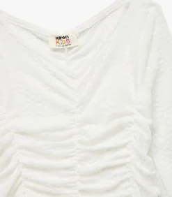 Kinderen Koton Lange Mouwen Tulle Blouse Meisjes