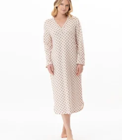 Online Lange nachthemd van modal katoen TEA TIME 111 DAMES Nachtmode