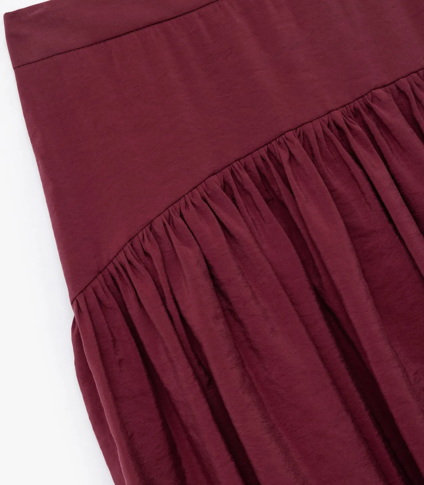 DAMES Koton Lange Rok Kloof Modal Plooiend