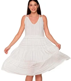 DAMES LUNA Lange zomerjurk PRAISE