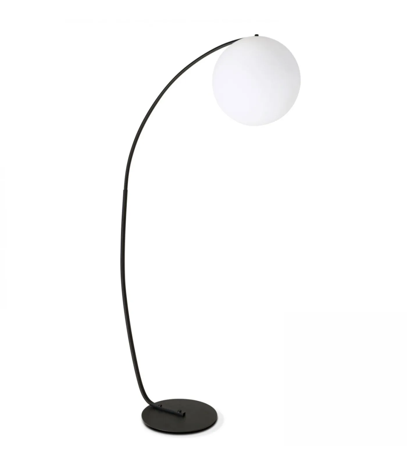 Sale Lantaarnpaal boog zwart polyethyleen Vloerlampen