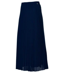 DAMES Mart Visser Lara Plisse Rok Navy