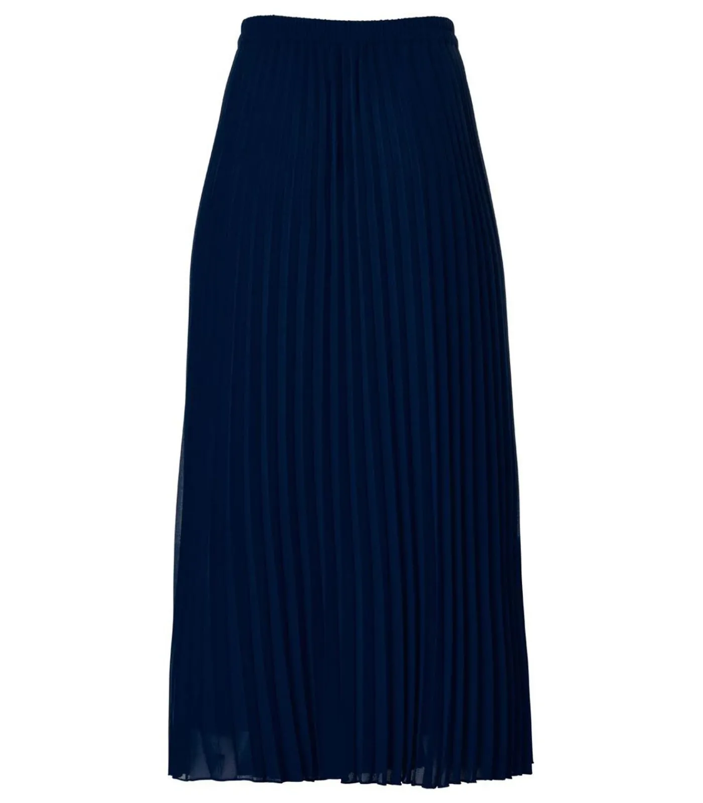 DAMES Mart Visser Lara Plisse Rok Navy