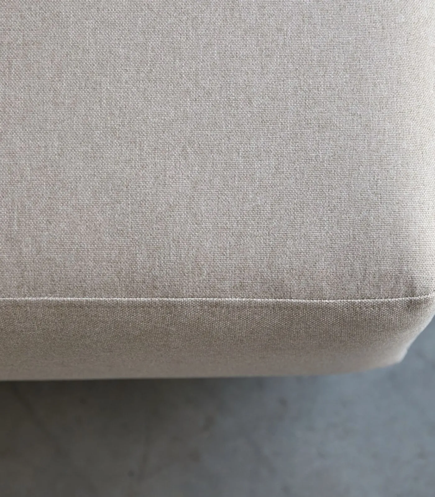 New Lars - Hoekbank rechts in ecru stof 300 x 150 cm Zetels