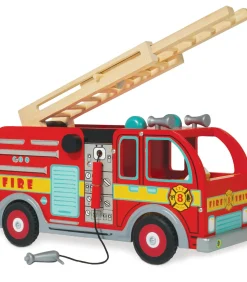Kinderen Le Toy Van speelgoed brandweerwagen - FSC houten auto - kinderen