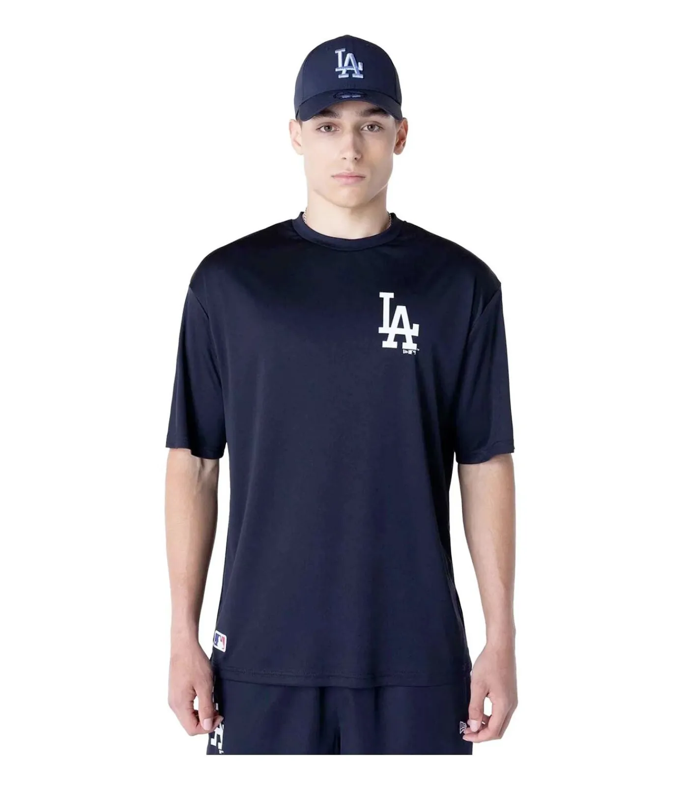 Heren New Era League Essentials Tee Losdod Nvy