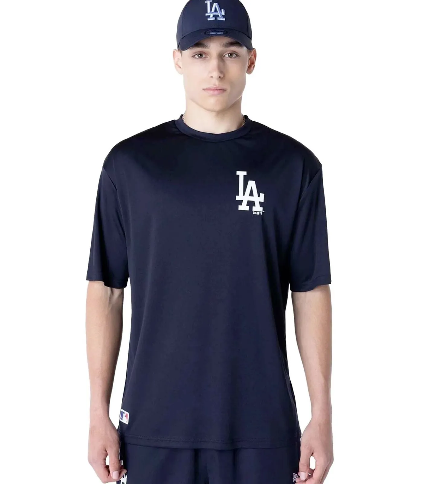 Heren New Era League Essentials Tee Losdod Nvy