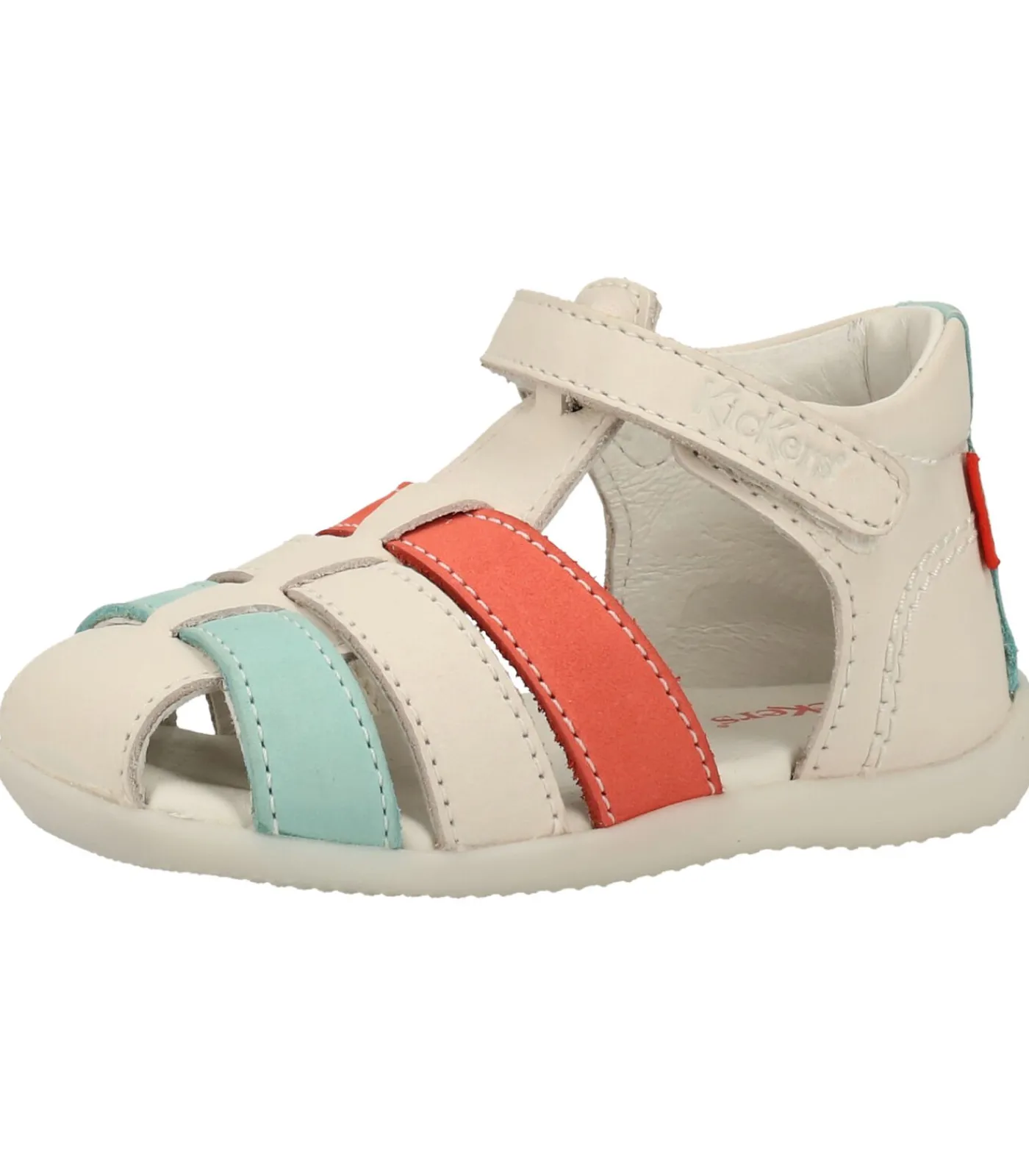 Kinderen Kickers Leer Sandalen
