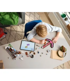 Online Minecraft bouwpakket Pikhouweelmijn voor kinderen - 21277 Kinderen Speelgoed