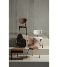 WOOOD Leif Spiegel - Hout - Naturel - 64x38x2