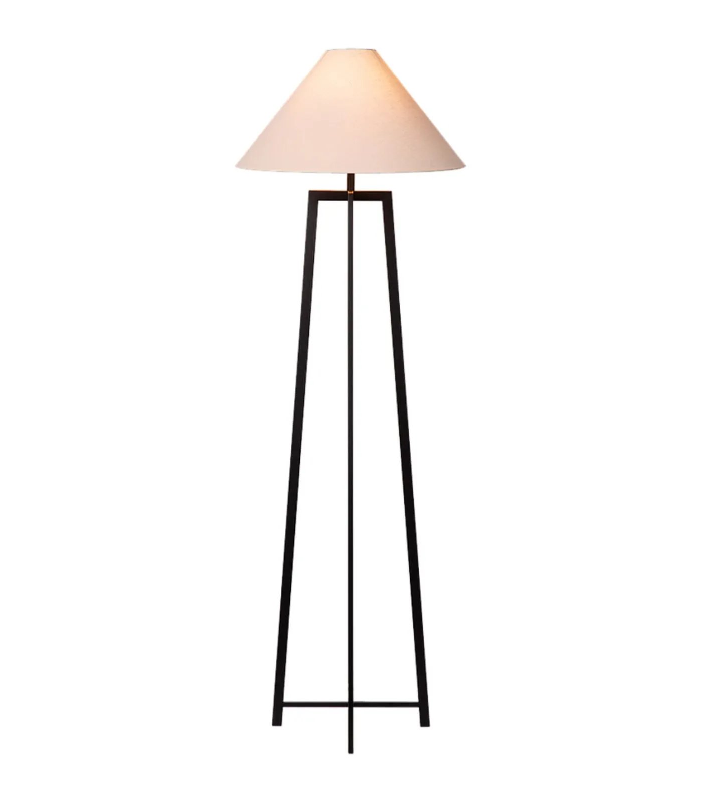 Leoni - Staande Lamp - Zwart & Wit Vloerlampen