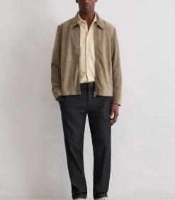 Heren Marc O'Polo Leren jack regular