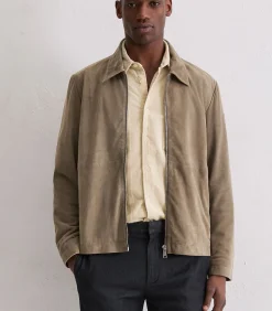 Heren Marc O'Polo Leren jack regular