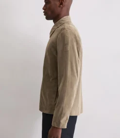 Heren Marc O'Polo Leren jack regular