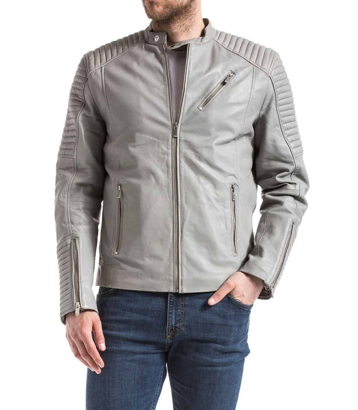 Clearance Leren Jas ATUR Heren Jassen