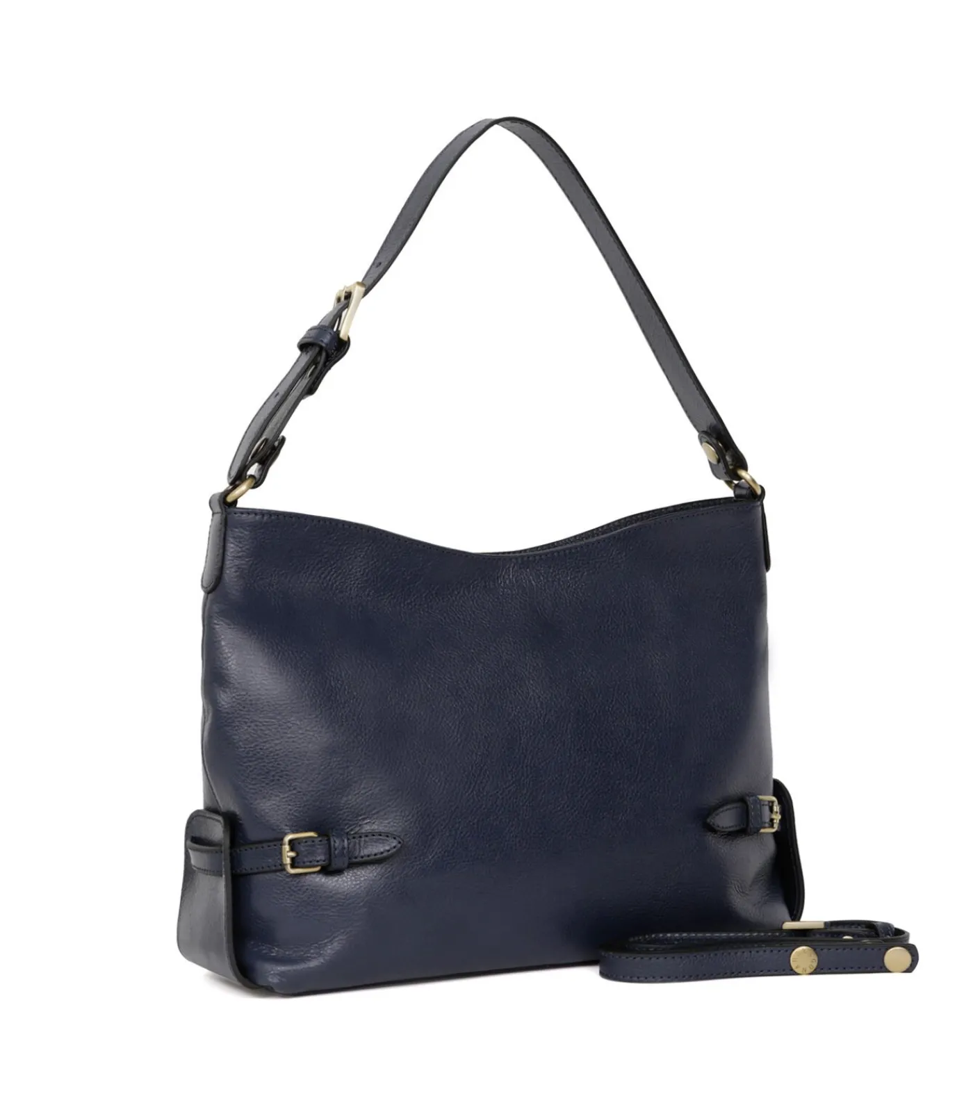 DAMES HEXAGONA Leren Messengertas République