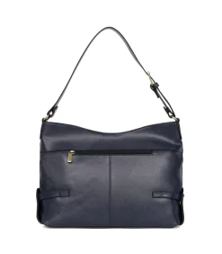 DAMES HEXAGONA Leren Messengertas République