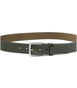 Heren Suitable Leren Riem Groen Washed