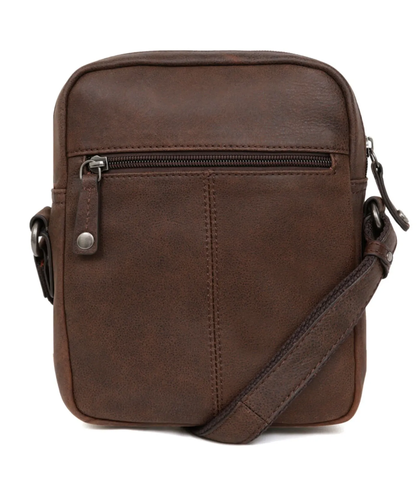 Heren HEXAGONA Leren Tas Instinct