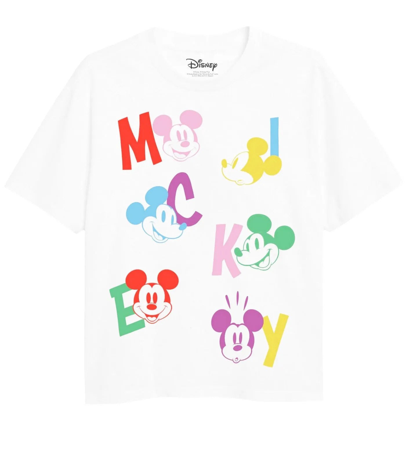 Hot LETTER - T-shirt - Wit Kinderen Tops