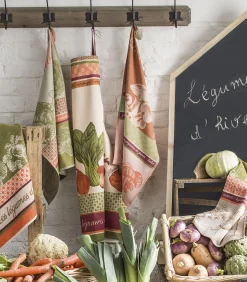 Coucke Légumes d'Hiver - Tafellinnen Theedoek