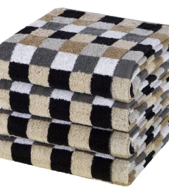Outlet Lifestyle - 4-delige handdoekenset Badset