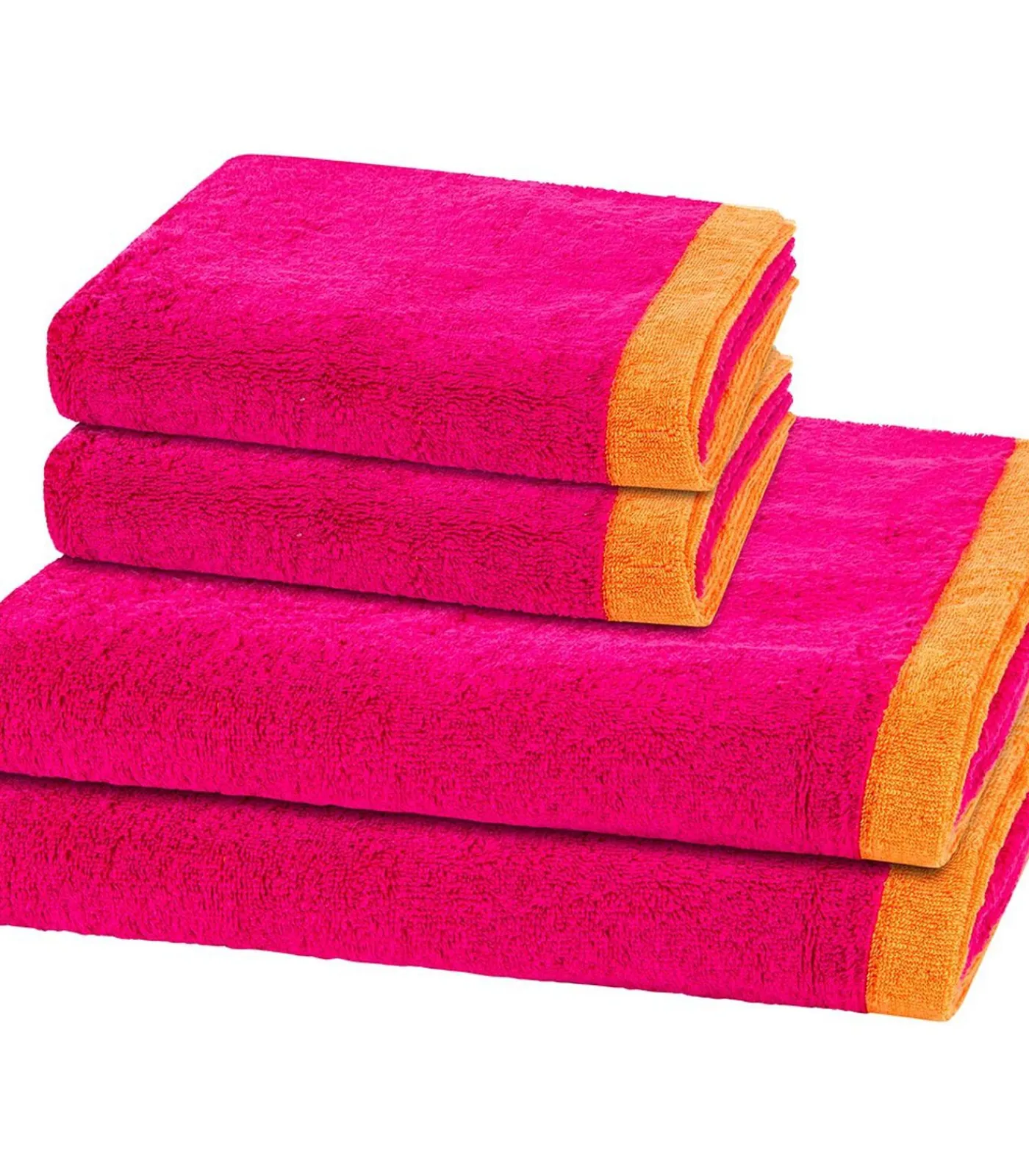 Cawoe Lifestyle Splash 4-delige handdoekenset