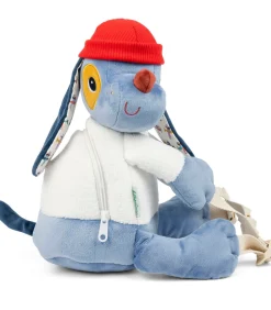 Hot rugzak Jules de hond - zachte kinderrugzak verstelbaar comfort Reistassen