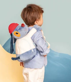 Hot rugzak Jules de hond - zachte kinderrugzak verstelbaar comfort Reistassen