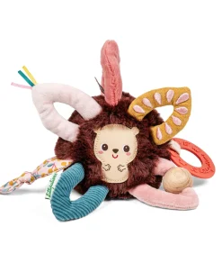 Kinderen Lilliputiens sensorische bal baby speelgoed Leon de egel - grijprammelaar