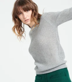 Outlet LILLY 23 Trui met ronde hals - 100% kasjmier DAMES Truien & Cardigans