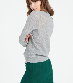 Outlet LILLY 23 Trui met ronde hals - 100% kasjmier DAMES Truien & Cardigans