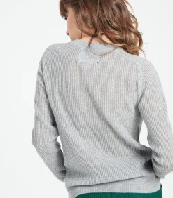 Outlet LILLY 23 Trui met ronde hals - 100% kasjmier DAMES Truien & Cardigans