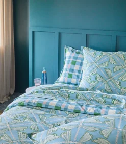 Scion Living LILLY Bleu - Kussensloop Perkaal katoen