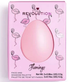 Hot Limited Edition Gezichts- en Oogschaduwpalette - Flamingo Oogmake Up