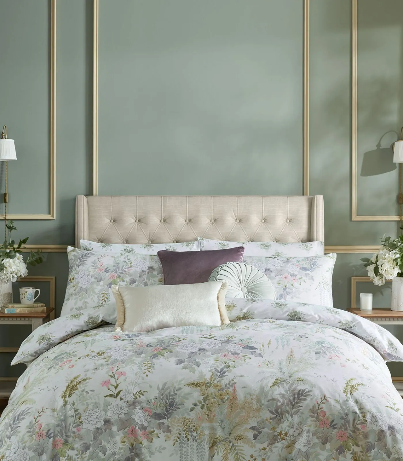 Laura Ashley Linlithgow Pale Lavender Dekbedovertrek