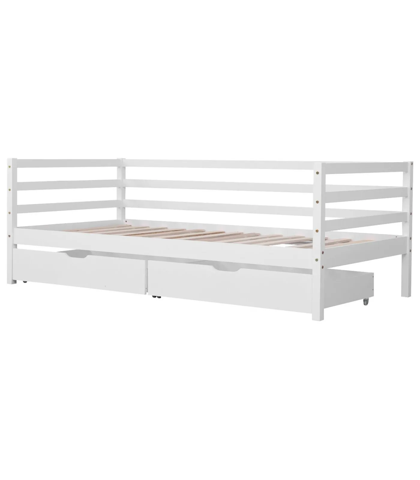 Online Lit banquette pour enfant 190x90cm avec tiroirs JULES Kinderen Kinderen Home