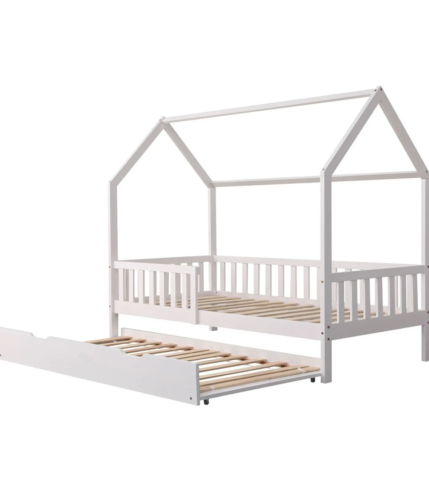 Hot Lit cabane gigogne pour enfant 190x90cm blanc MARCEAU Kinderen Kinderen Home