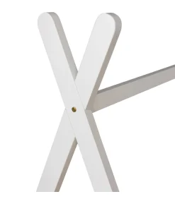 Clearance Lit tipi pour enfant 190x90cm blanc VALENTIN Kinderen Kinderen Home