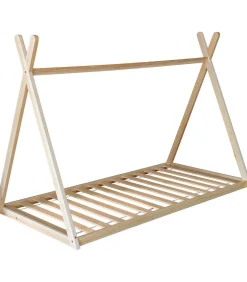 Discount Lit tipi pour enfant 190x90cm en bois VALENTIN Kinderen Kinderen Home