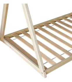 Discount Lit tipi pour enfant 190x90cm en bois VALENTIN Kinderen Kinderen Home