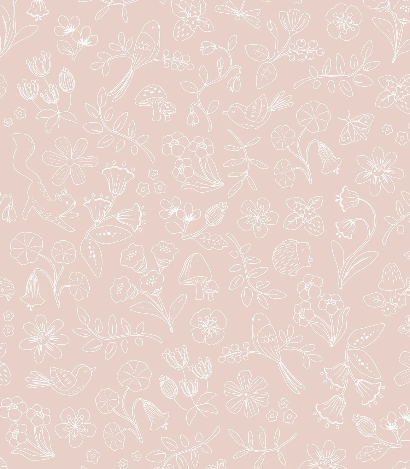 Little Dutch Vliesbehang - Fairy Wonders Blossom - 1000x53